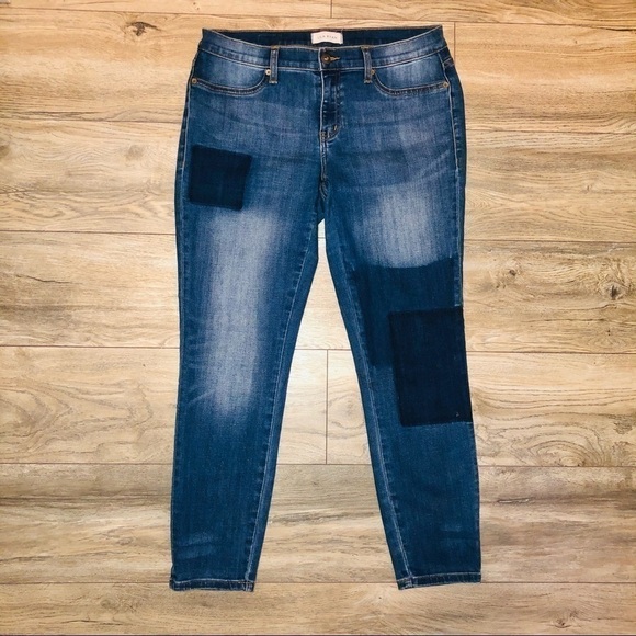 LILA RYAN Denim - Lila Ryan Silhouette Patchwork Marlowe Skinny Jean